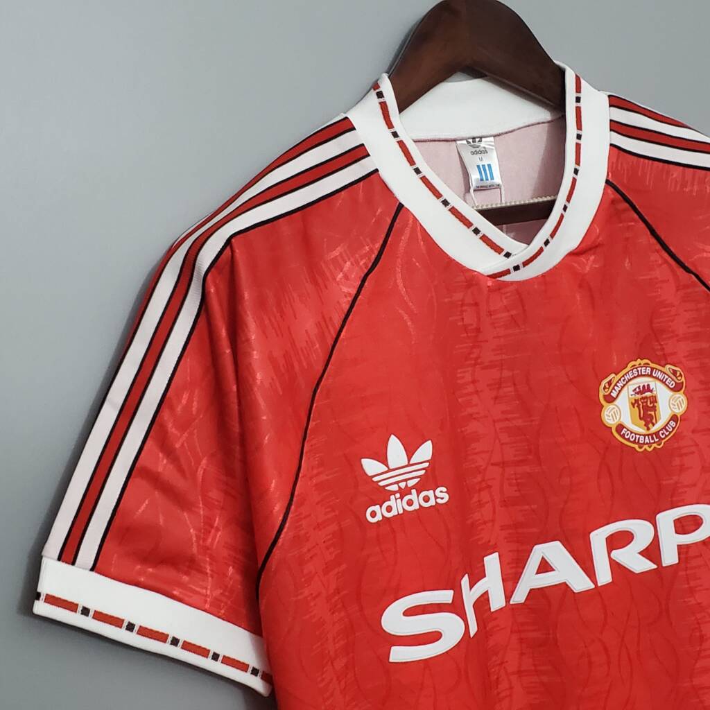 Manchester United Maillot Rétro 90/92 – Image 6