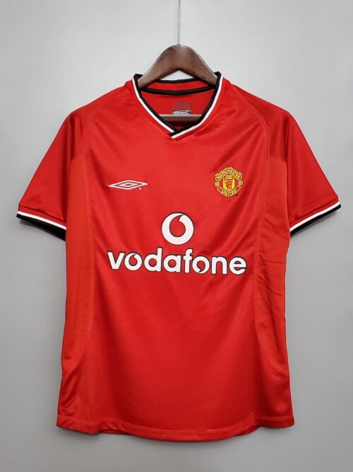 Manchester United Maillot Rétro 00/01