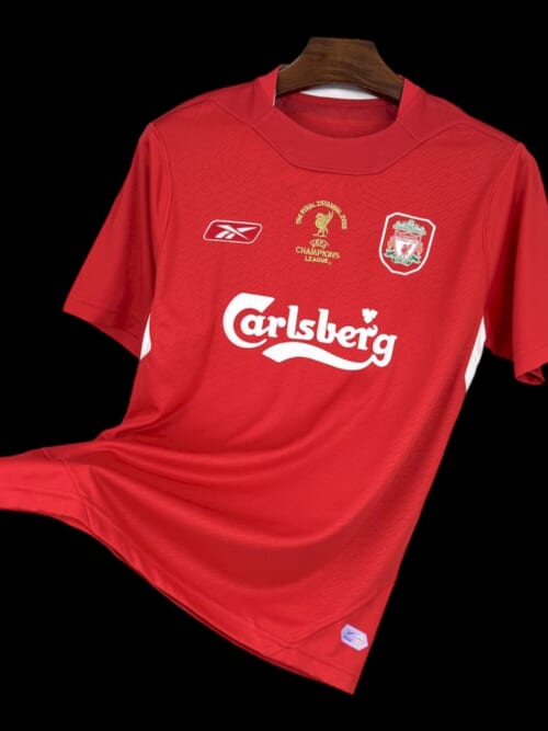 Liverpool Maillot Domicile Rétro 2005