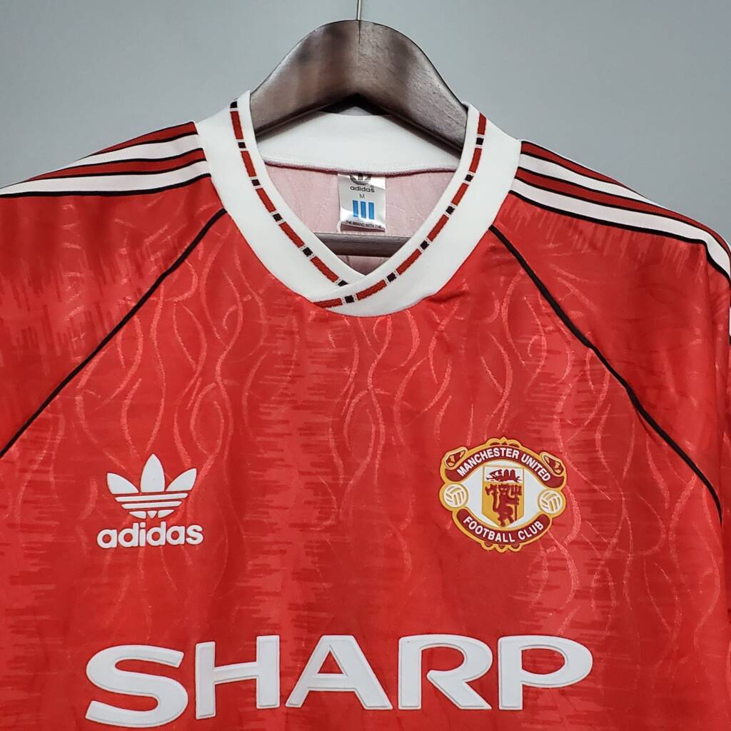 Manchester United Maillot Rétro 90/92 – Image 5