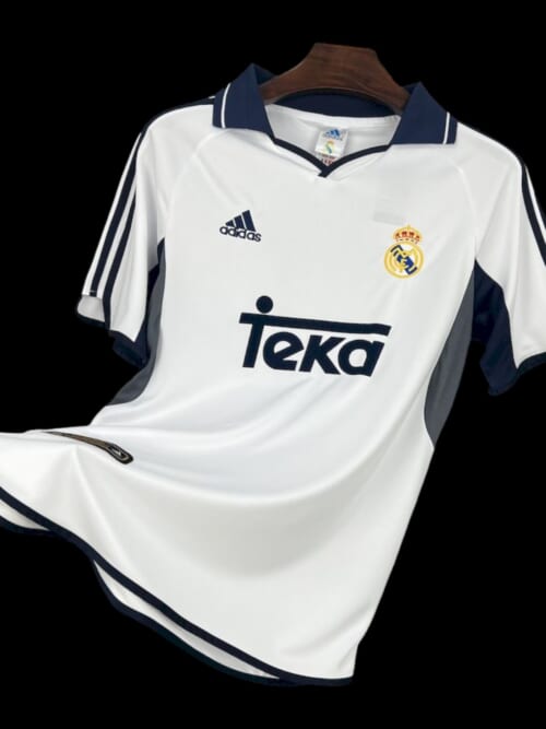 Real Madrid Maillot Domicile Rétro 2000/01