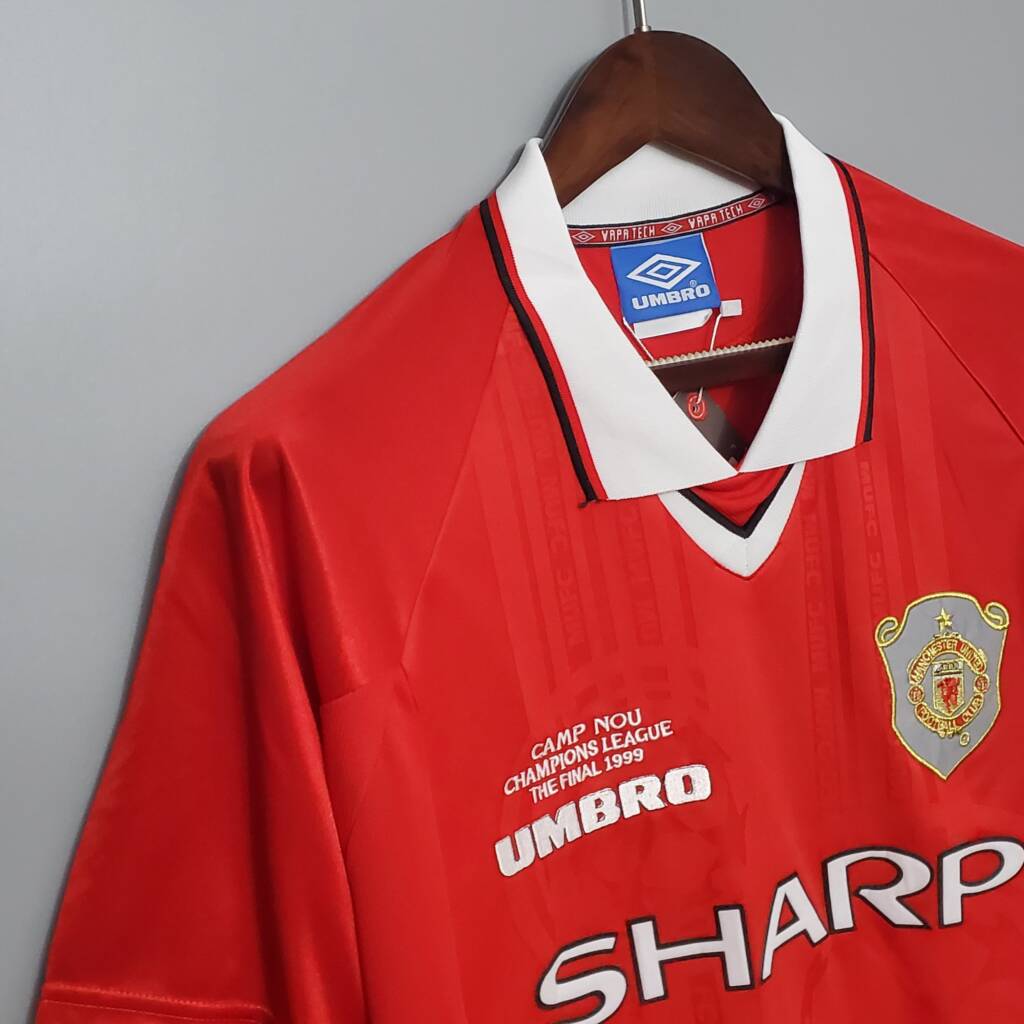 Manchester United Maillot Rétro 1999 – Image 3