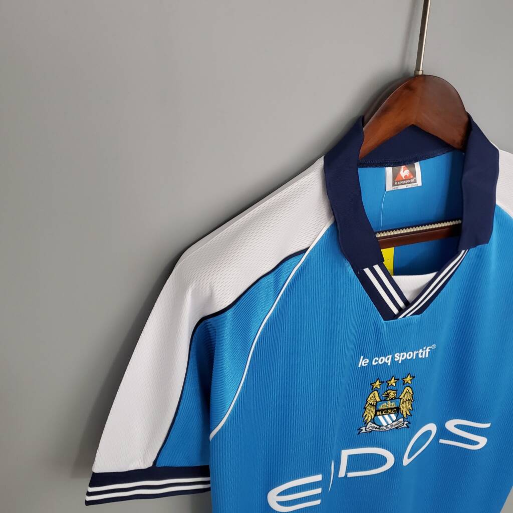 Manchester City Maillot Rétro 99/01 – Image 6