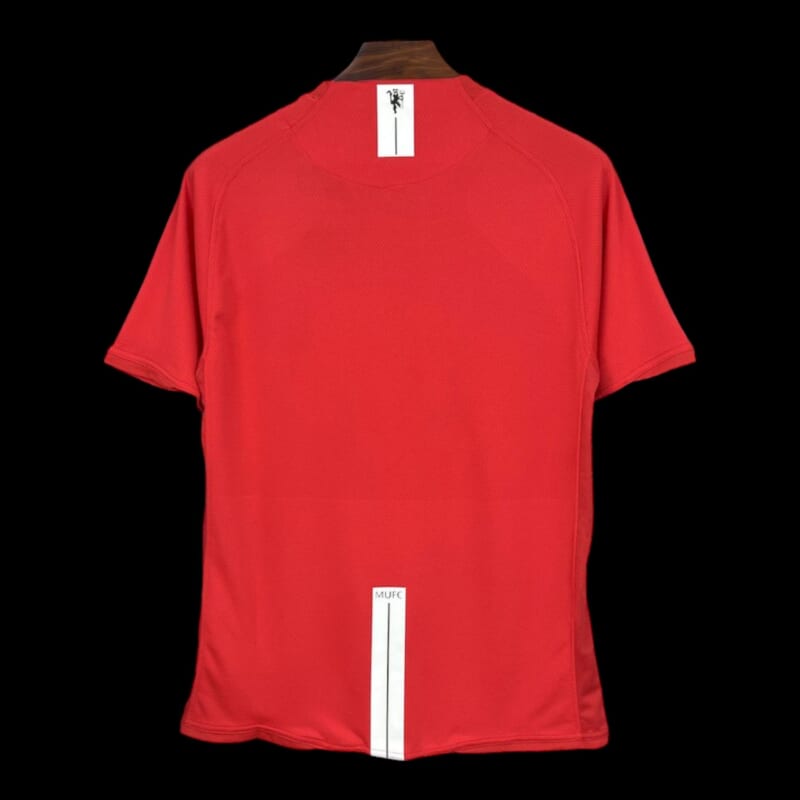 Manchester United Maillot Domicile UCL Rétro 2007/08 – Image 2