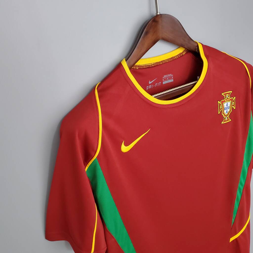 Portugal Maillot Rétro 2002 – Image 3