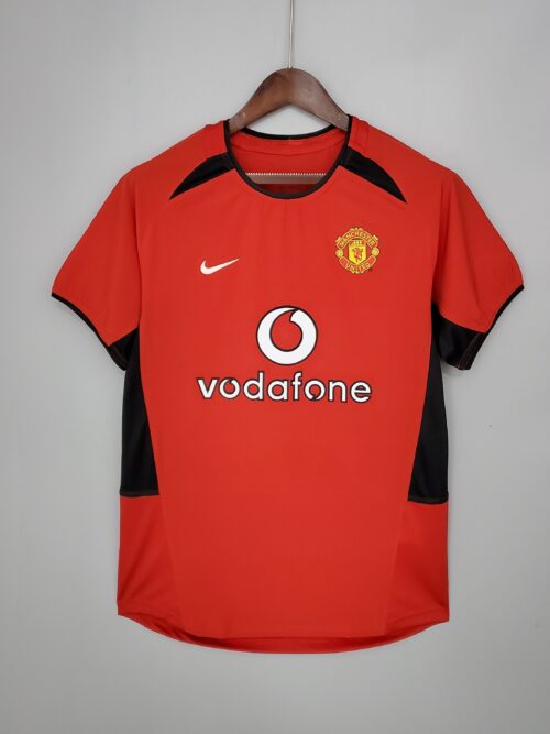 Manchester United Maillot Rétro 02/04