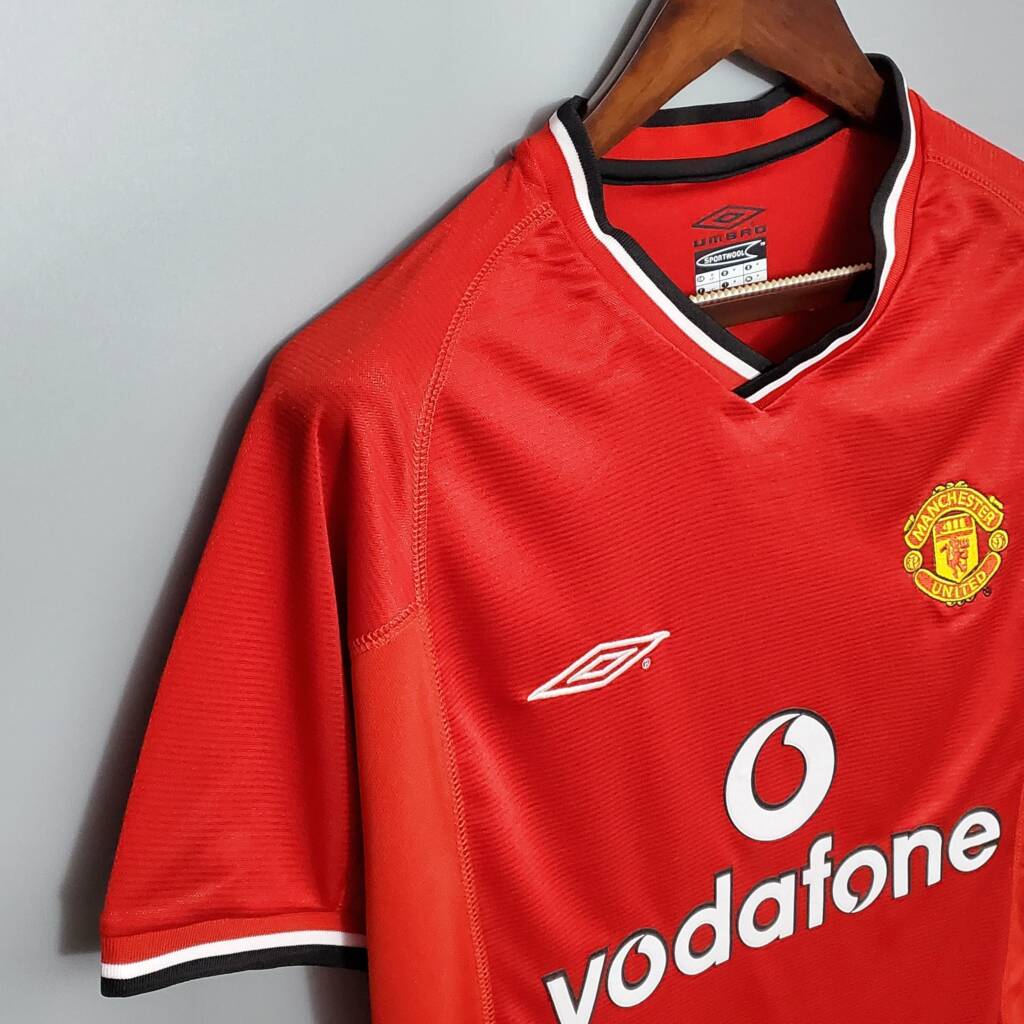 Manchester United Maillot Rétro 00/01 – Image 3