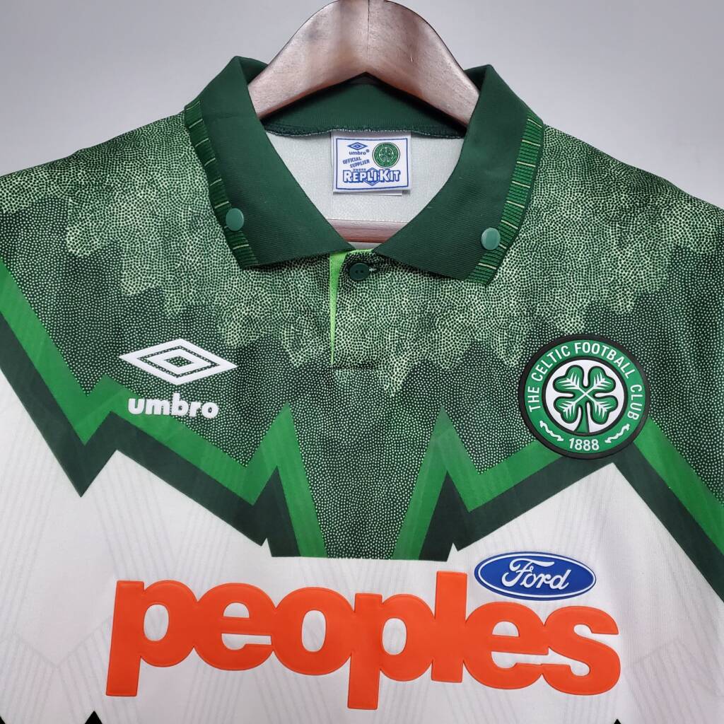 Celtic Glasgow Maillot Rétro 91/92 – Image 5