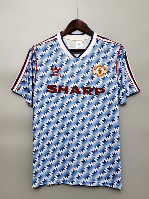 Manchester United Maillot Rétro 90/92