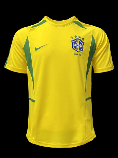 Brésil Maillot Rétro 2002