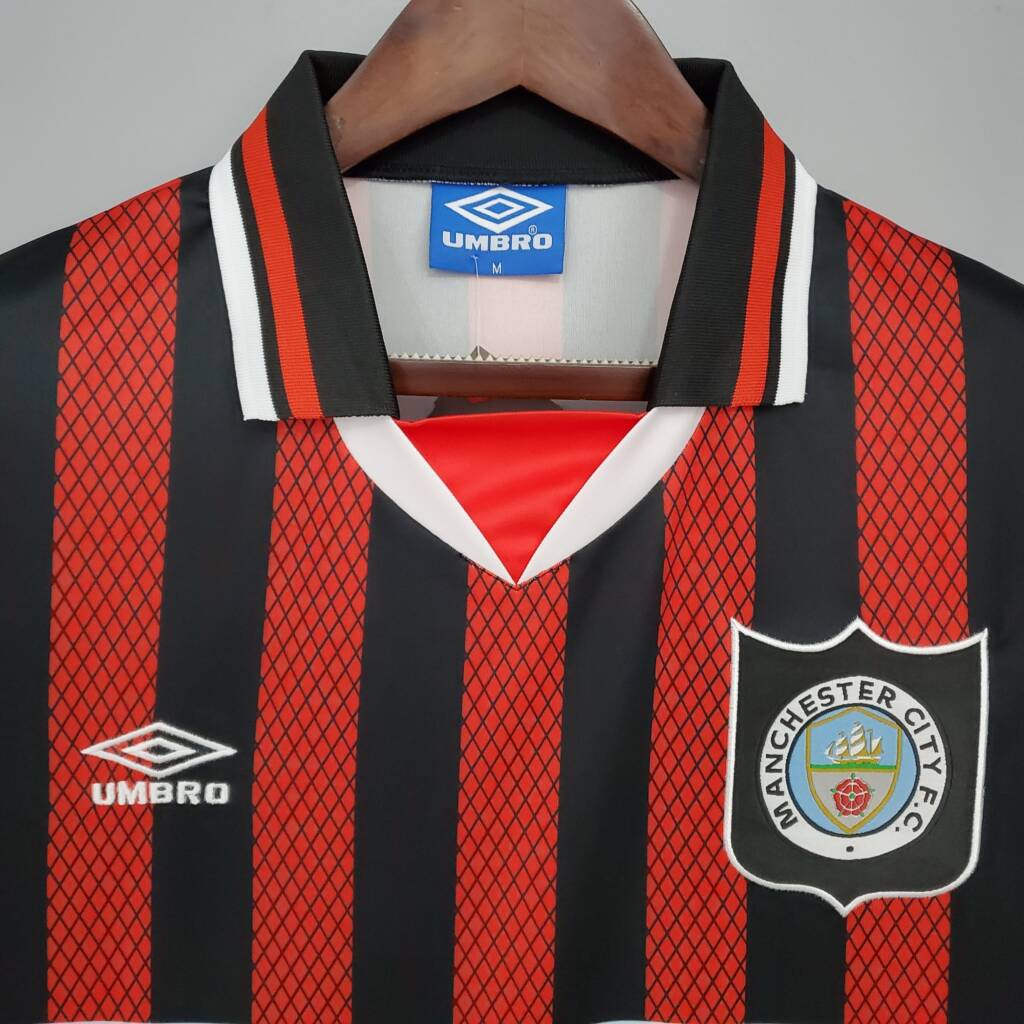 Manchester City Maillot Rétro 94/96 – Image 6