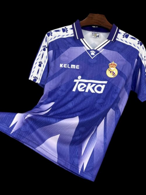 Real Madrid Maillot Extérieur Rétro 96/97
