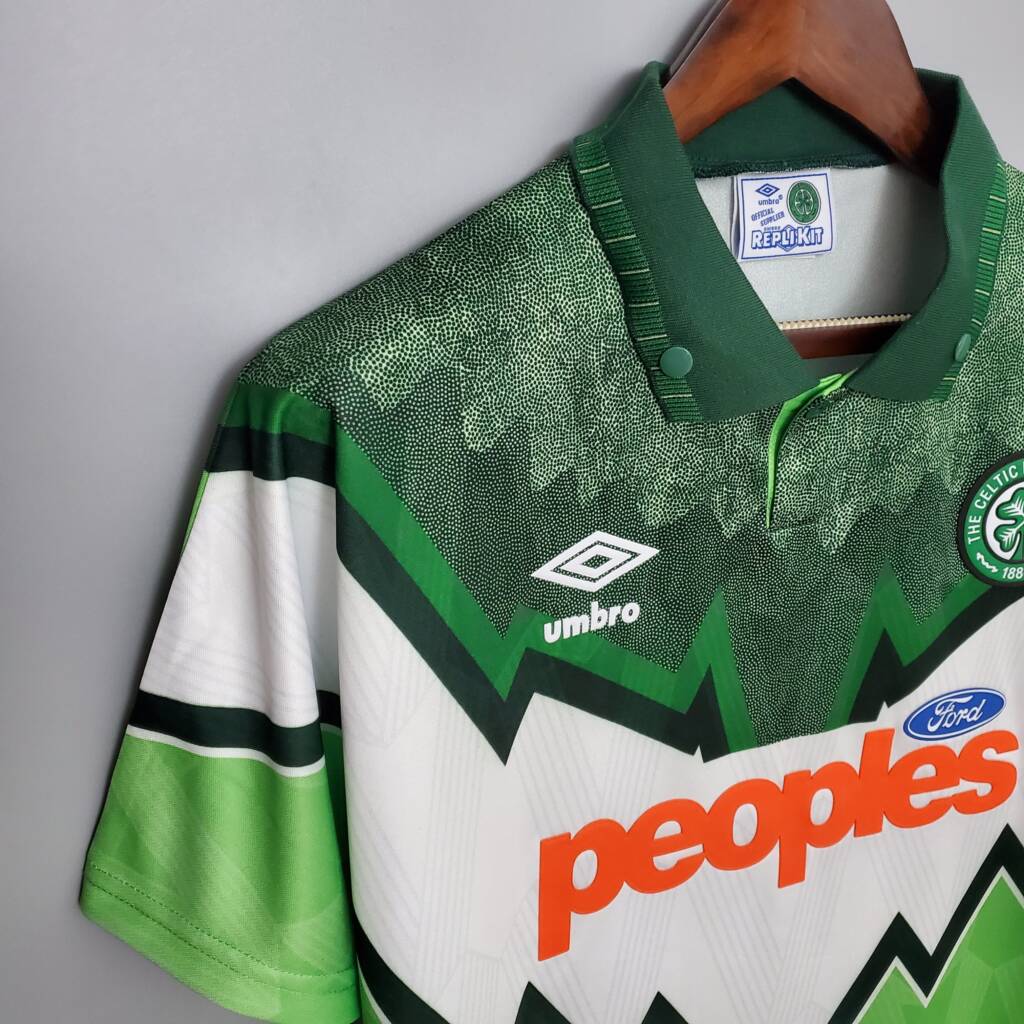 Celtic Glasgow Maillot Rétro 91/92 – Image 8