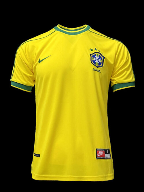 Brésil Maillot Rétro 1998