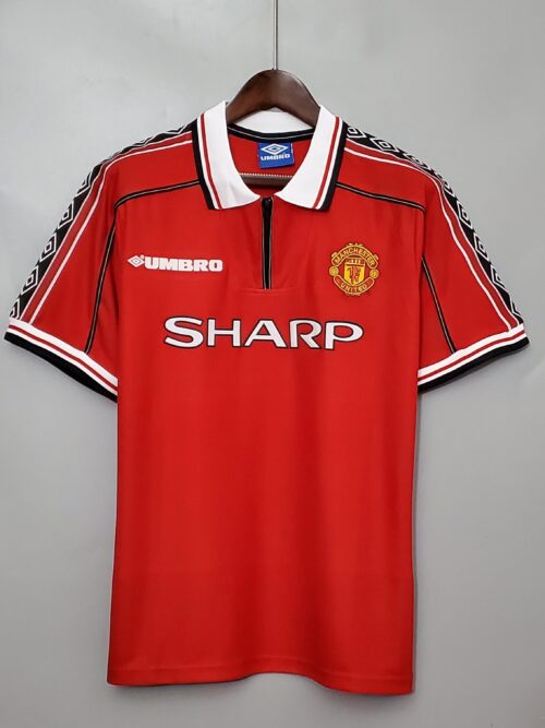 Manchester United Maillot Rétro 98/99