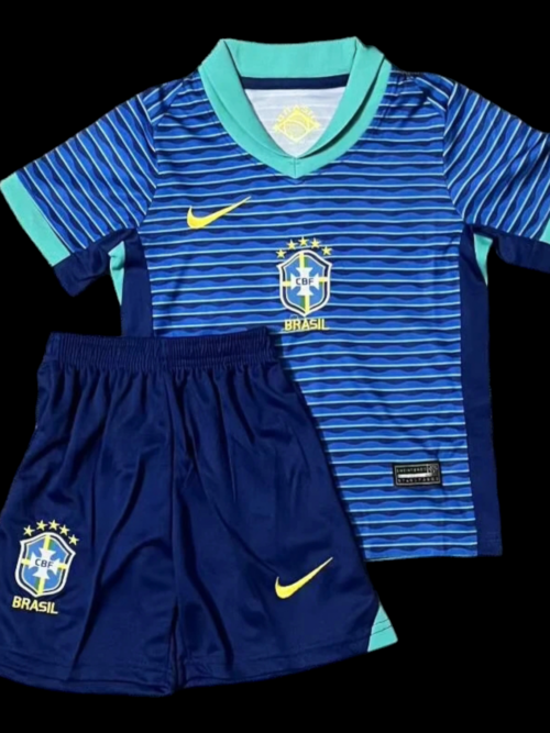 Brésil Maillot Extérieur 24/25 - Enfant