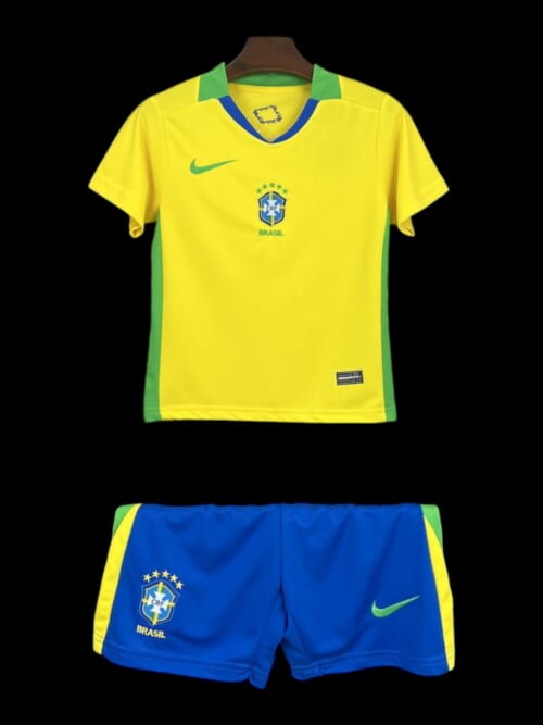 Brésil Maillot Domicile 25/26 - Enfant