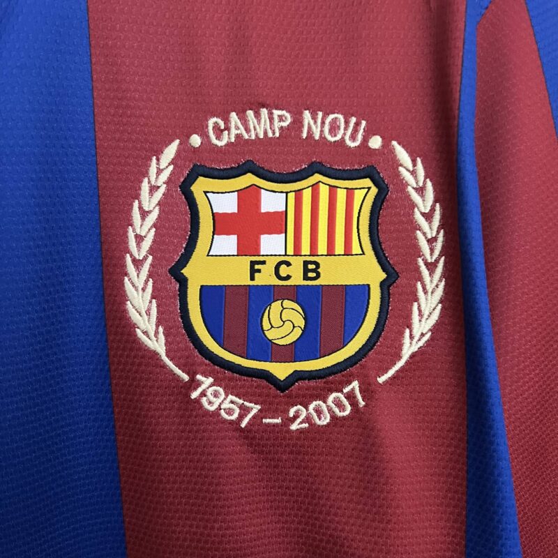 Barcelone Maillot Rétro 07/08 – Image 4
