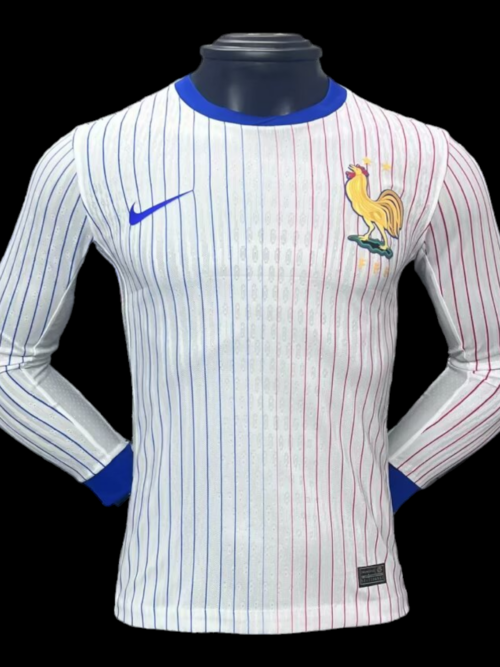 France Maillot Extérieur Manches Longues 24/25 - Version Player