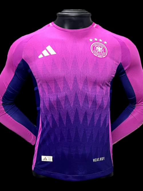 Allemagne Maillot Extérieur Manches Longues 24/25 - Version Player