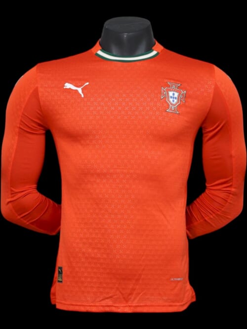Portugal Maillot Domicile Manches Longues 25/26 - Version Player