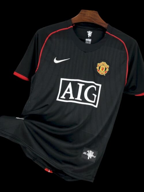 Manchester United Maillot Third Rétro 2007/08