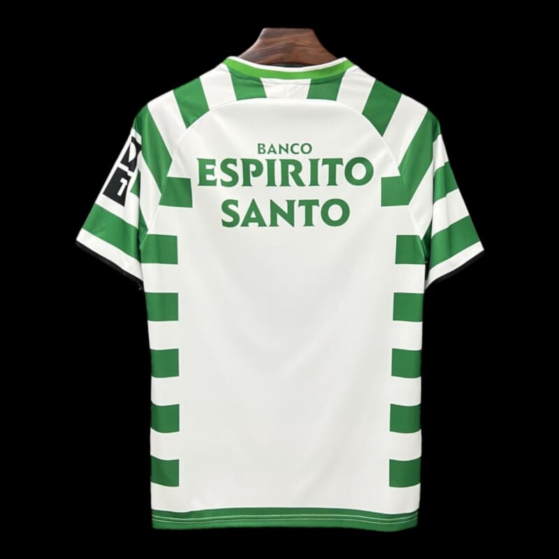 Sporting Portugal Maillot Domicile Rétro 2003/04 – Image 2