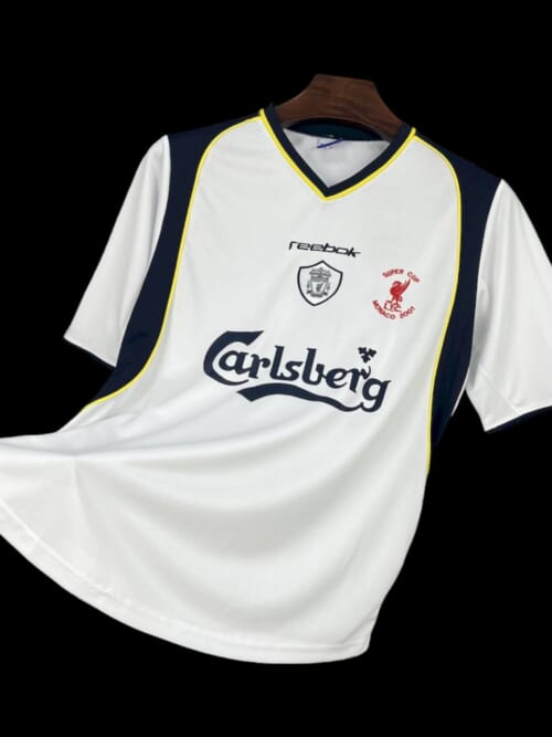 Liverpool Maillot Extérieur Rétro 2001/02
