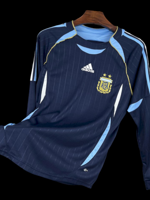Argentine Maillot Extérieur Rétro Manches Longues 2006/2007