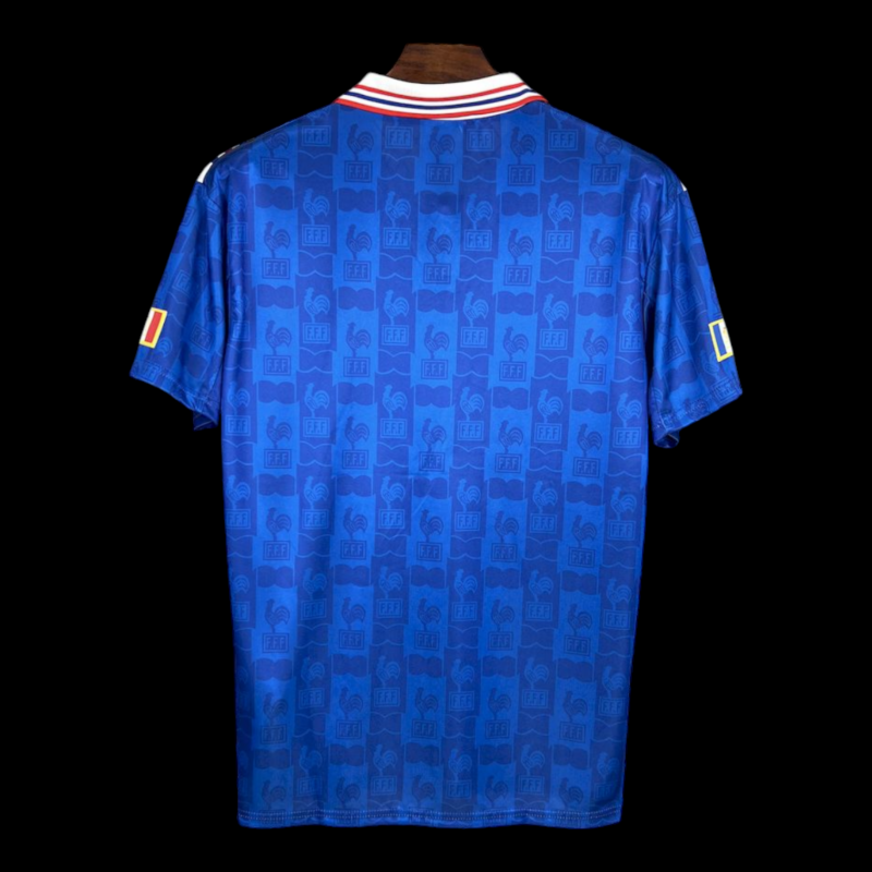 France Maillot Domicile Rétro 1996 – Image 2