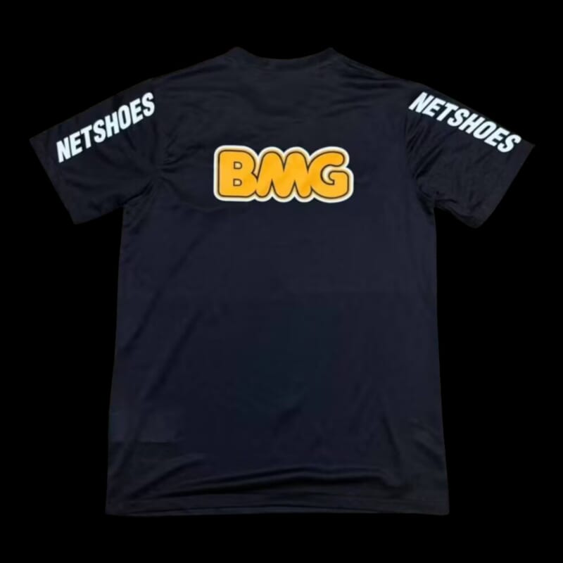 Santos Maillot Rétro Noir 11/12 – Image 2