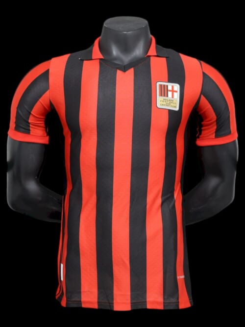 Milan AC Maillot 125th Anniversary Edition Retro Rouge - Version Player