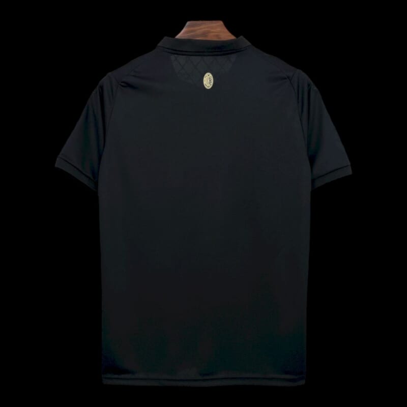 Milan AC Maillot 125th Anniversary Edition Retro Noir – Image 2