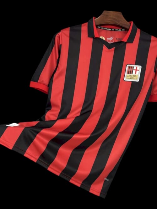Milan AC Maillot 125th Anniversary Edition Retro Rouge