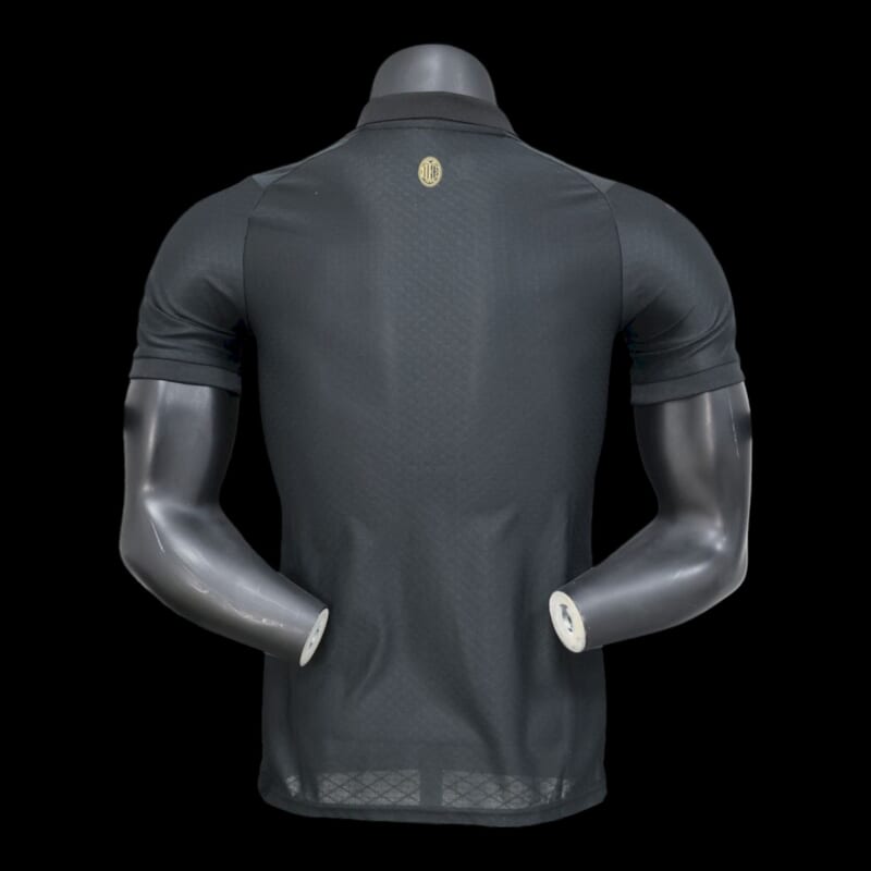 Milan AC Maillot 125th Anniversary Edition Retro Noir - Version Player – Image 2
