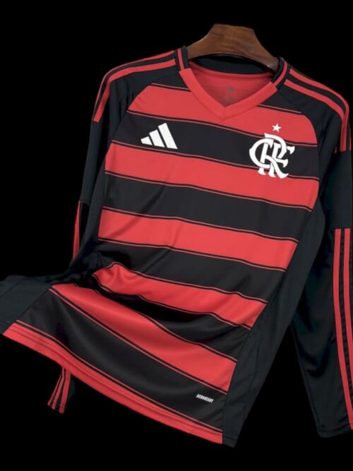 Flamengo Maillot Manches Longues Domicile 25/26