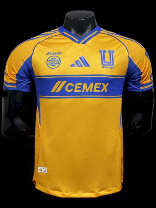 Tigres UANL Maillot Domicile 25/26 - Version Player