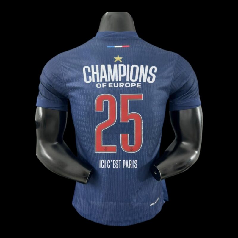 Paris SG Maillot Domicile 24/25 - Spécial LDC CHAMPIONS - Version Player (⭐) – Image 2