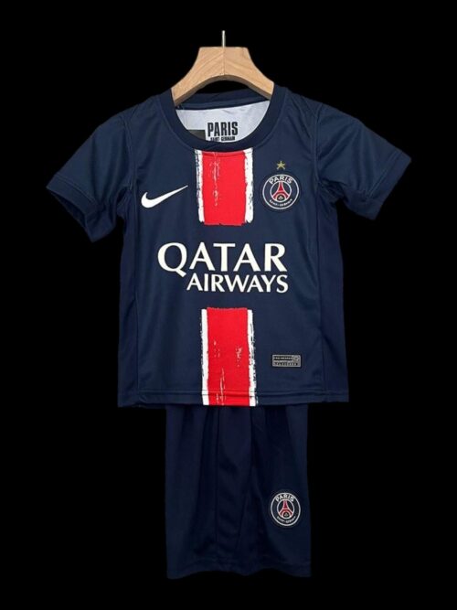 Paris SG Maillot Domicile 24/25 - Spécial LDC - Enfant (⭐)
