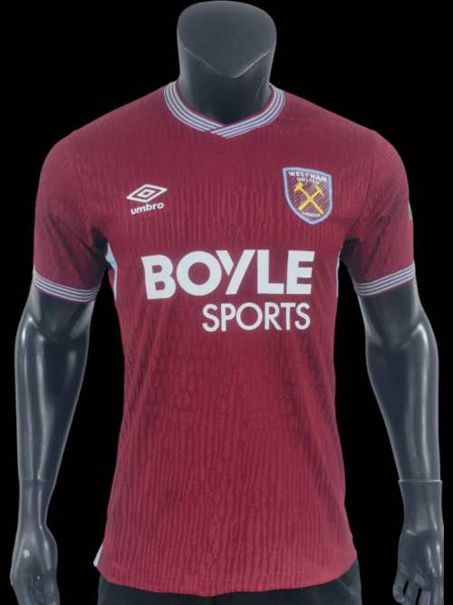 West Ham Maillot Domicile 25/26 - Version Player