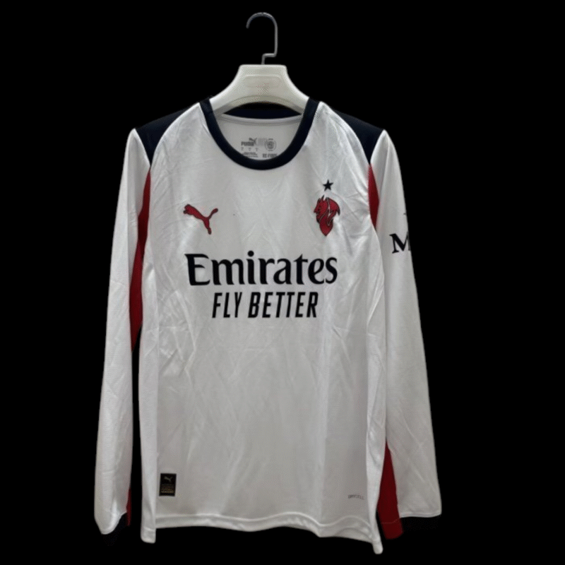 Milan AC Maillot Manches Longues Extérieur 25/26