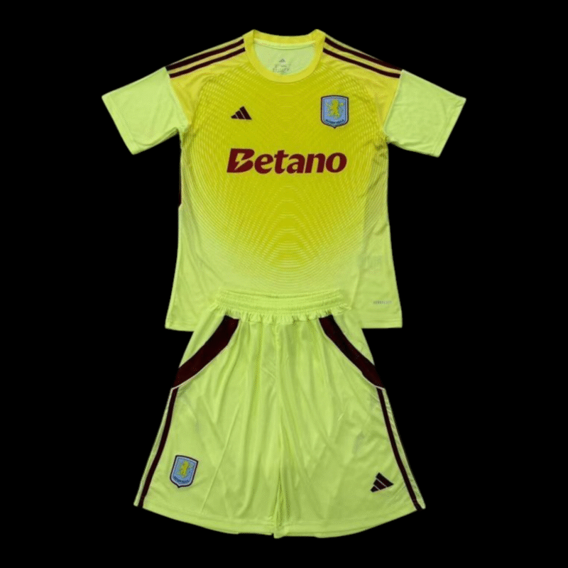 Aston Villa Maillot Gardien 25/26 - Enfant
